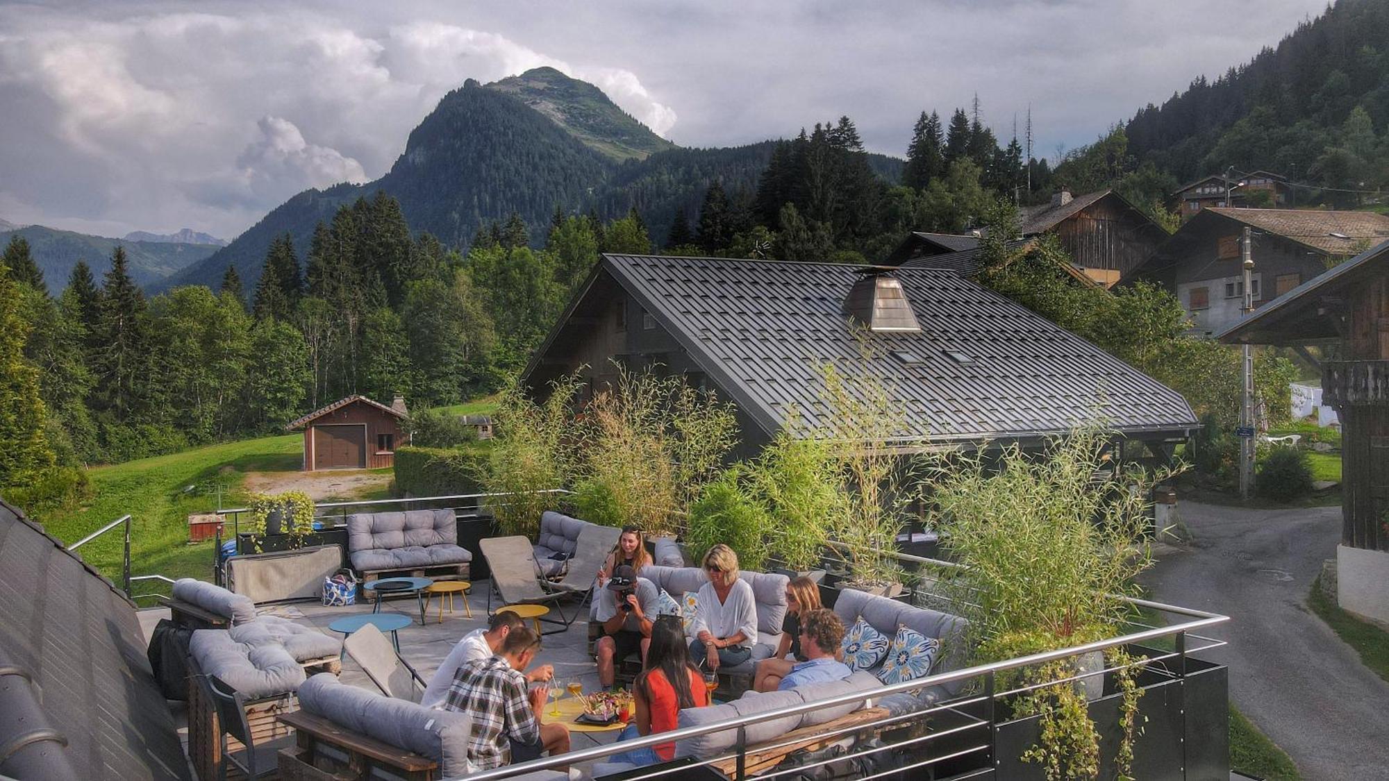 Le Passionnant Hotel Morzine Exterior foto
